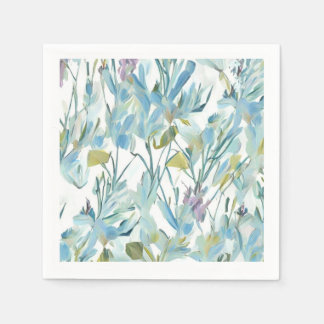 Serviette En Papier Cocktail fleur sauvage serviettes