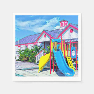 Serviette En Papier Cocktail Napkin - Hope Town Primary School 2- 2021