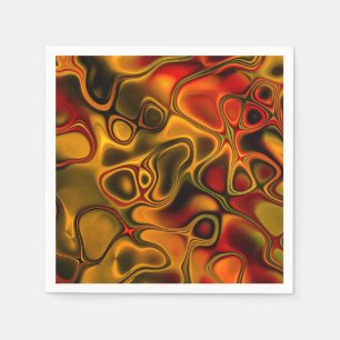 Serviette En Papier Cocktail Napktail en papier de chocolat fondu