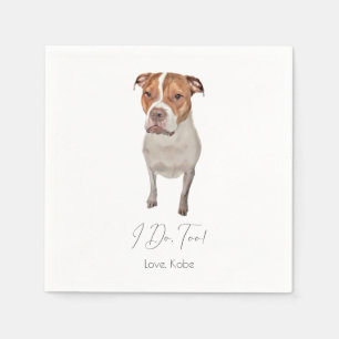 Serviette En Papier Cocktail personnalisé pour animaux domestiques