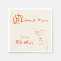 Cocktail Retro Anniversaire Fancy