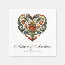 Coeur rousel | Norwegian Folk Art