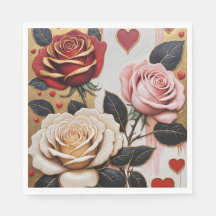 Coeurs et Roses opulents