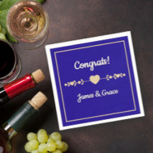 Cœurs ! Fête de fiançailles personnalisée 