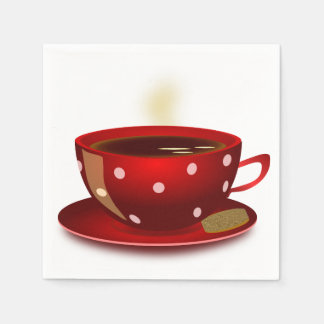 Serviette En Papier Coffee Thème Napkins