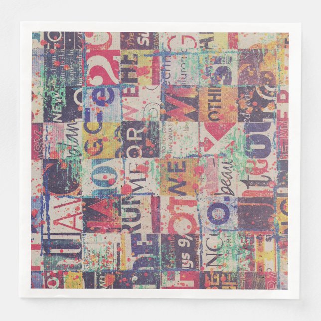 Serviette En Papier Coller des serviettes d'art ou du papier découpage (Devant)