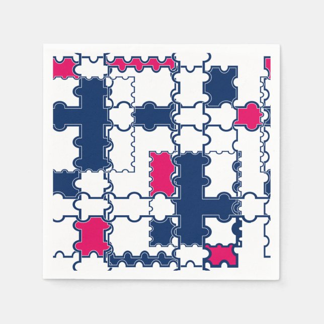 Serviette En Papier Colorful pattern (Devant)