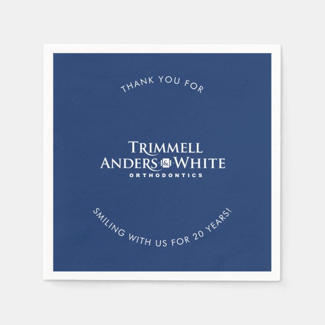 Serviette En Papier COMMANDE D'IMPRESSION PERSONNALISÉE pour Kelsey -  (Devant)