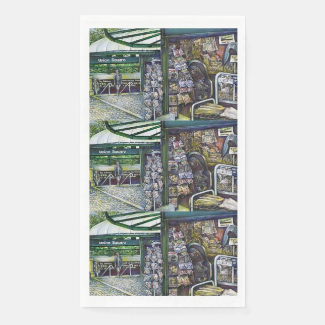 Serviette En Papier Comment Est-Ce Qu'Une Image, Sans imagination ? (Devant)