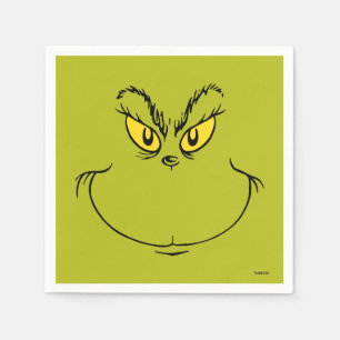 Serviette En Papier Comment le Grinch a volé le visage de Noël