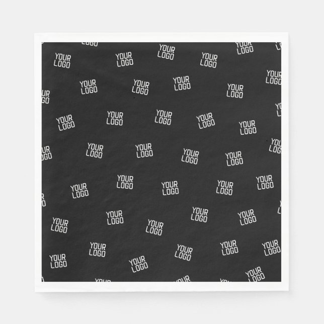 Serviette En Papier Conception aléatoire, logo ou image d'entreprise (Devant)