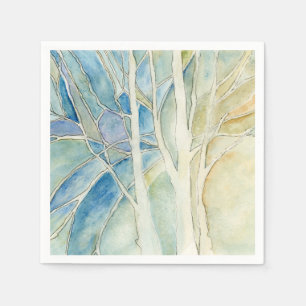 Serviette En Papier Conception de solstice sur les serviettes Party