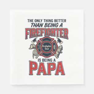 Serviette En Papier Conception de t-shirt avec gravure vintage Papa po