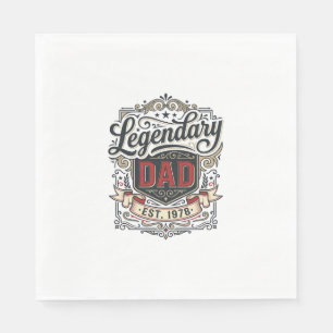 Serviette En Papier Conception de t-shirt avec gravure vintage pour pa