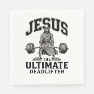 Serviette En Papier Conception de t-shirt de gym vintage Jésus Ultimat