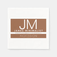 Conception professionnelle moderne et minimale | B