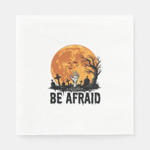 Serviette En Papier Conception vectorielle de cimetière d'Halloween vi