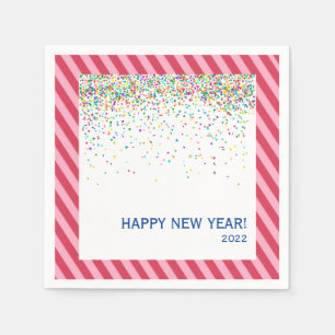 Serviette En Papier Confetti Et Sucre de canne Bandes Papier Napkin