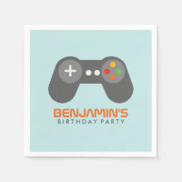 Contrôleur de jeu vidéo bleu clair Anniversaire
