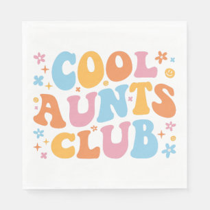 Serviette En Papier Cool Aunts Club III