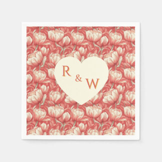 Serviette En Papier Cool Tulip Themed Backyard Wedding