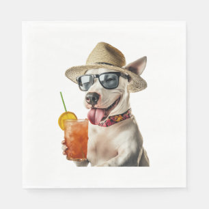 Serviette En Papier Copie de Bull Terrier