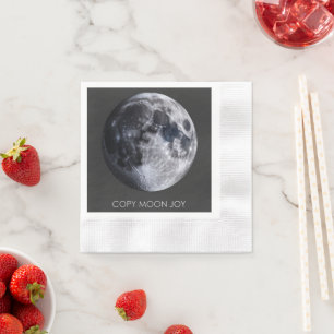 Serviette En Papier Copier Moon Joy