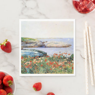 Serviette En Papier Coquelicots, îles de Shoals,