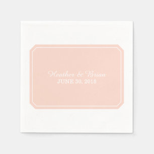 Serviette En Papier Corail Simplement Élégant Papier Serviettes