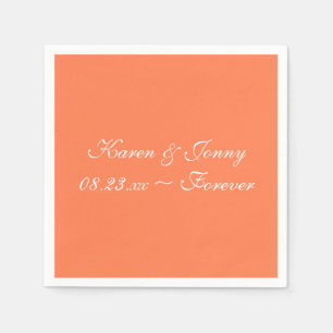 Serviette En Papier Coral Design de couleur mode serviettes