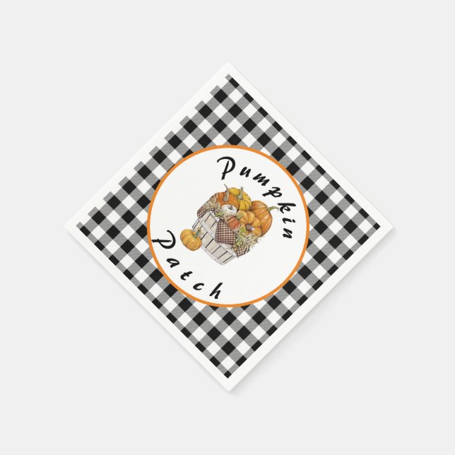 Serviette En Papier Correctif citrouille (Coin)