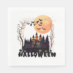 Serviette En Papier Costume d'Halloween