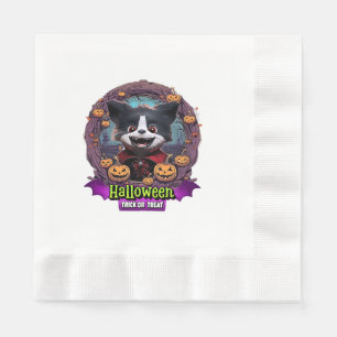 Serviette En Papier Costume d'Halloween pour chiot