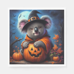 Serviette En Papier Costume Koala Halloween