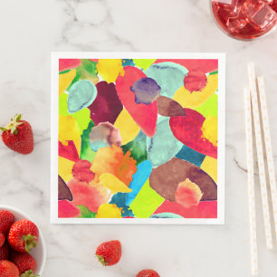 Serviette En Papier Couleur 5