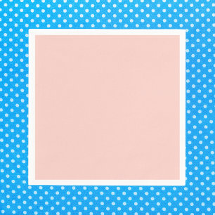 Serviette En Papier Couleur solide de sel rose