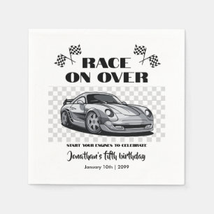 Serviette En Papier Course sur plus Silver voiture course moderne n'im