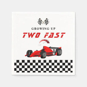Serviette En Papier Course voiture course Anniversaire fête Napkins