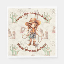 Cowgirl 5e anniversaire Bash Invitation
