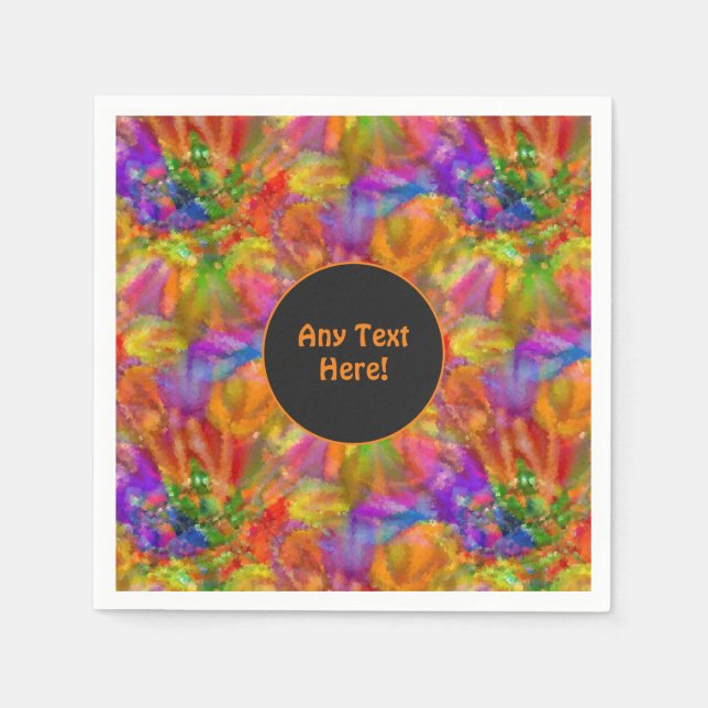 Serviette En Papier Crafty Kids Messy Fun with Your Occasion Texte (Devant)