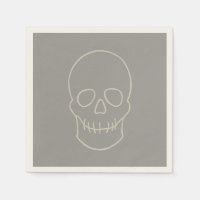 Crâne - Gris fantôme et Blanc osseux