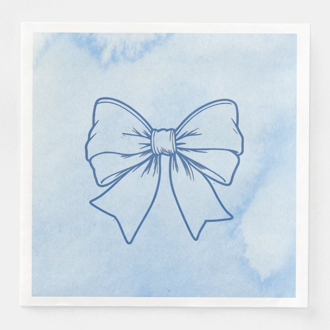 Serviette En Papier Cravate (Devant)