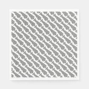 Serviette En Papier cravate papa bureau mode lui travail fun