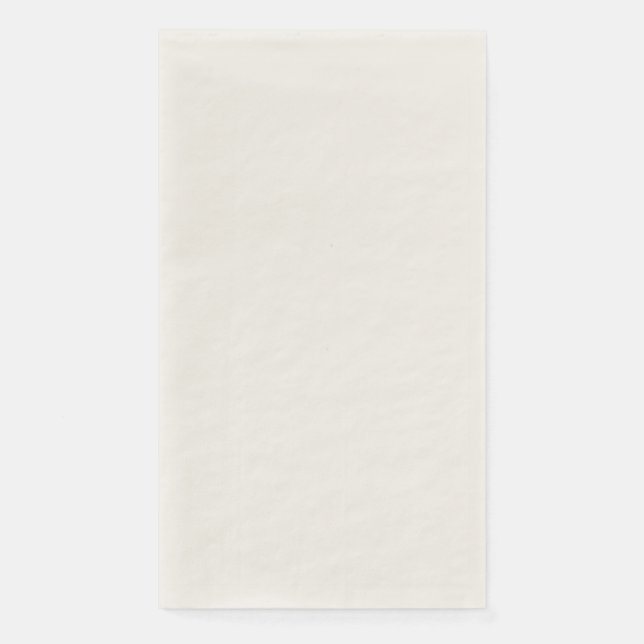 Serviette En Papier Create Your Own white  (Devant)