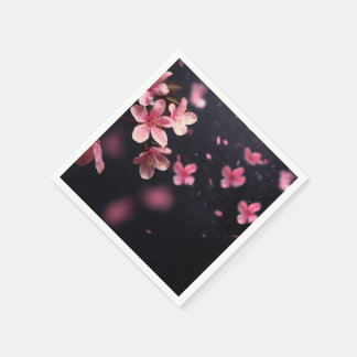 Serviette En Papier Créez Vos Propres Fleurs de Cerisier