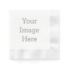 Créez vos serviettes cocktail de mariage jetables