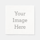 Créez vos serviettes cocktail de mariage jetables