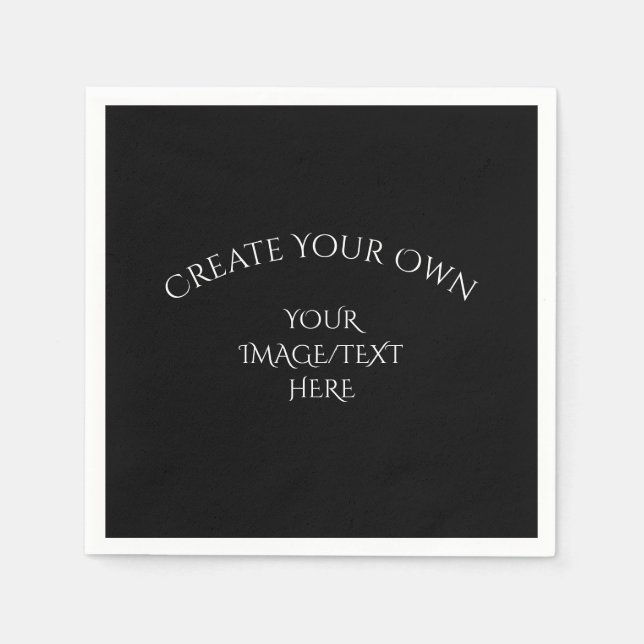 Serviette En Papier Créez votre propre (Devant)
