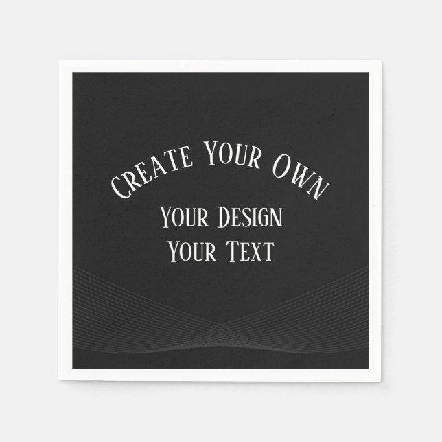 Serviette En Papier Créez votre propre (Devant)