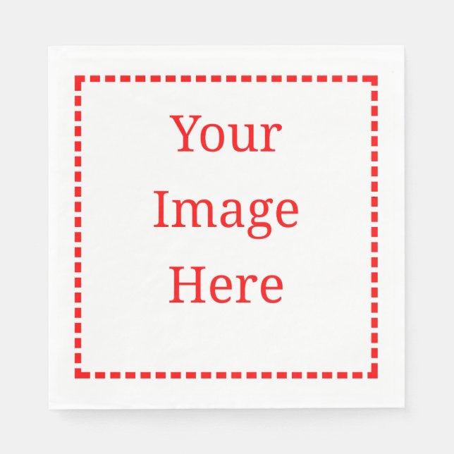 Serviette En Papier Créez votre propre (Devant)